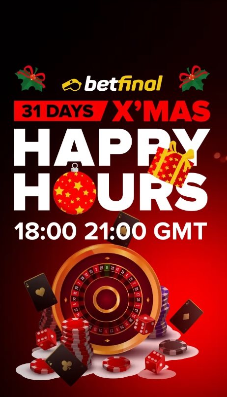 عروض الكازينوهات في الكريسماس ورأس السنة عروض Betfinal للكريسماس
